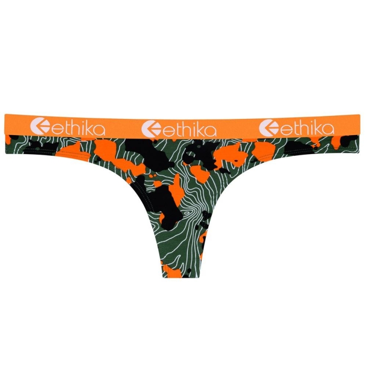 Ethika Forest Camo String Dam Gröna Orange | UPL471209