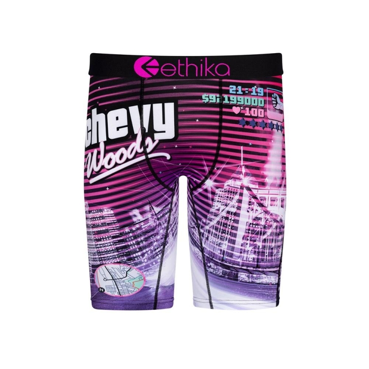 Ethika GT Hazelwood Staple Underkläder Pojke Lila | RYW638092