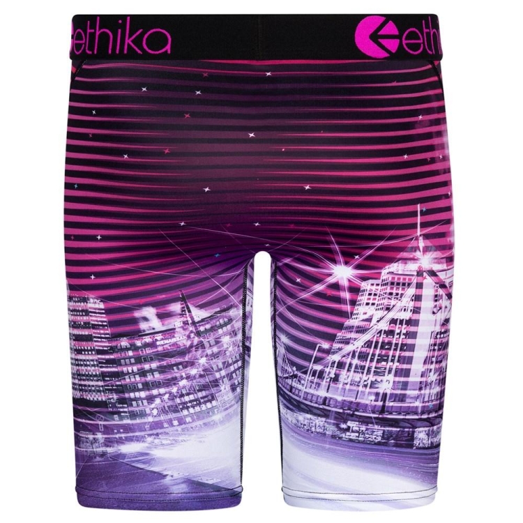 Ethika GT Hazelwood Staple Underwear Herr Lila | VZK946831