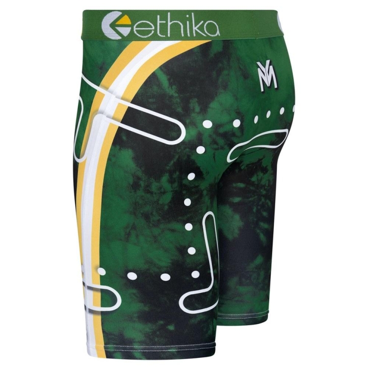 Ethika Go Pac Go Staple Underwear Herr Gröna | AFS539714