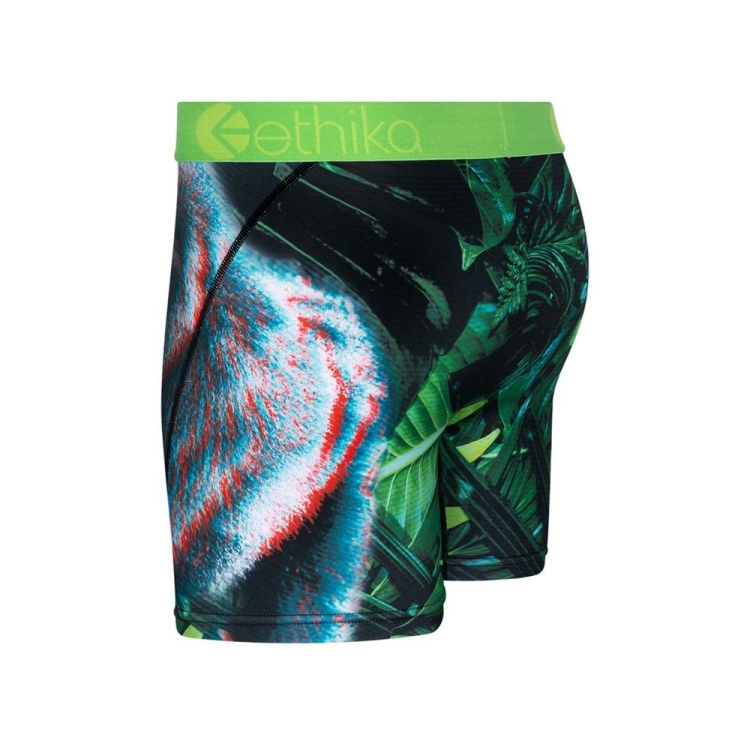 Ethika Gorilla Glitch 3D Mid Boxers Herr Gröna | AWT891340