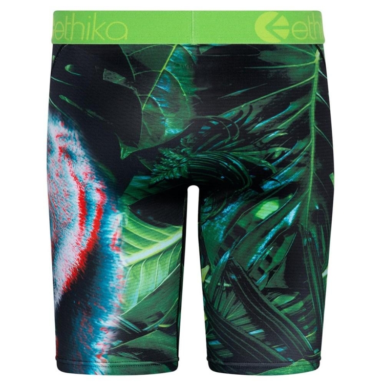 Ethika Gorilla Glitch 3D Staple Underwear Herr Gröna | ZOD754689