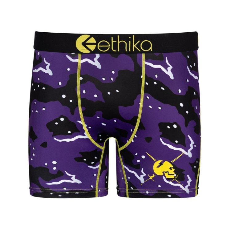 Ethika Haze Mid Boxers Herr Lila | DGF468250