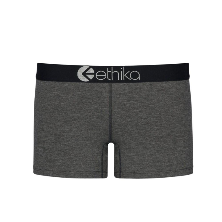 Ethika Heather Staple Underkläder Tjej Grå | FZN379241