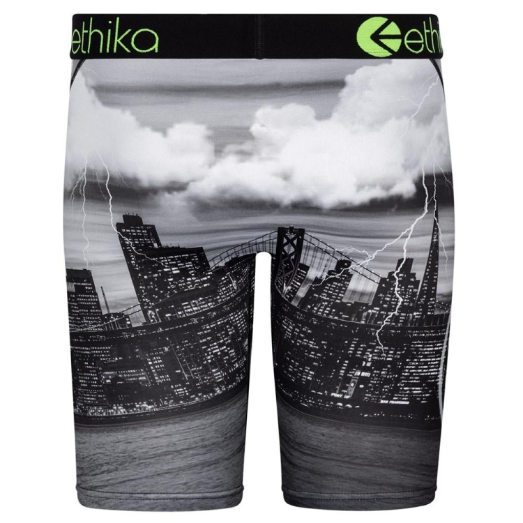 Ethika Hood Report Card Staple Underwear Herr Grå | MQX931827