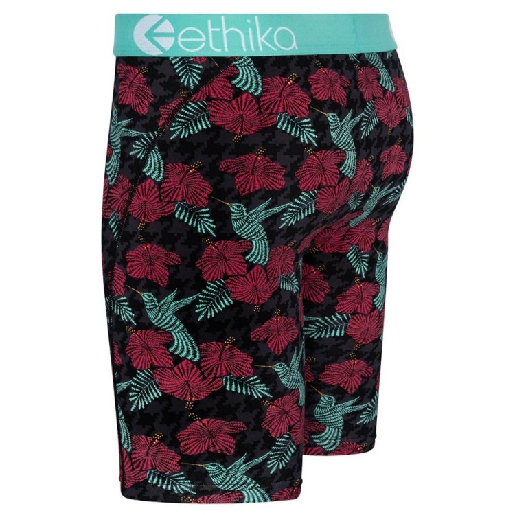 Ethika Hummer Staple Underwear Herr Svarta Röda | YBV938014