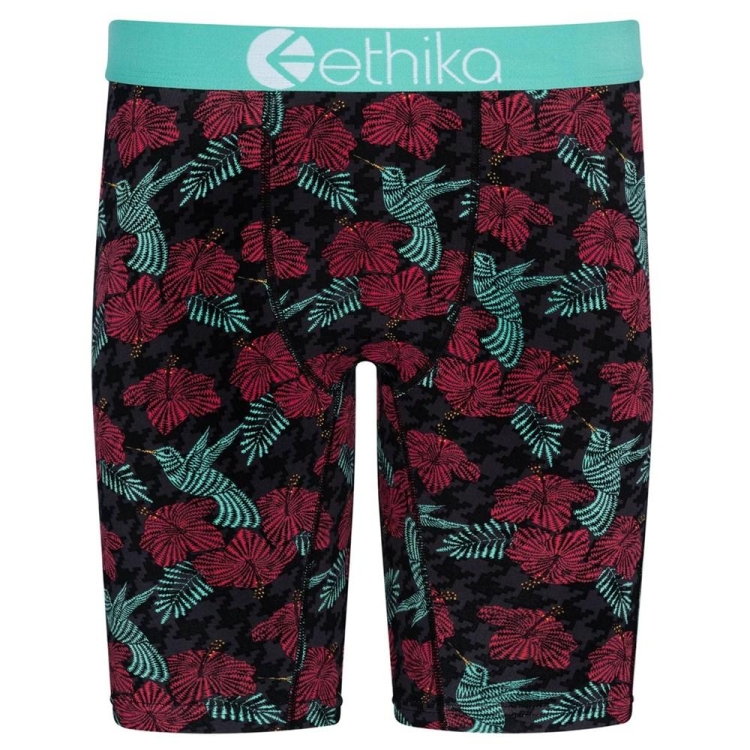 Ethika Hummer Staple Underwear Herr Svarta Röda | YBV938014