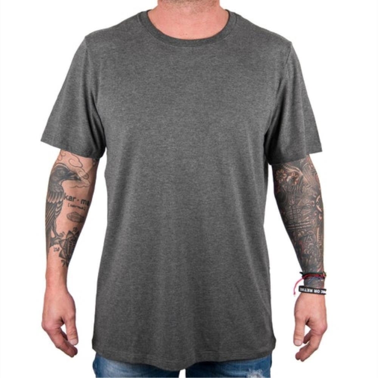 Ethika Klassiska Modal T-shirt Herr Grå | HTE130825