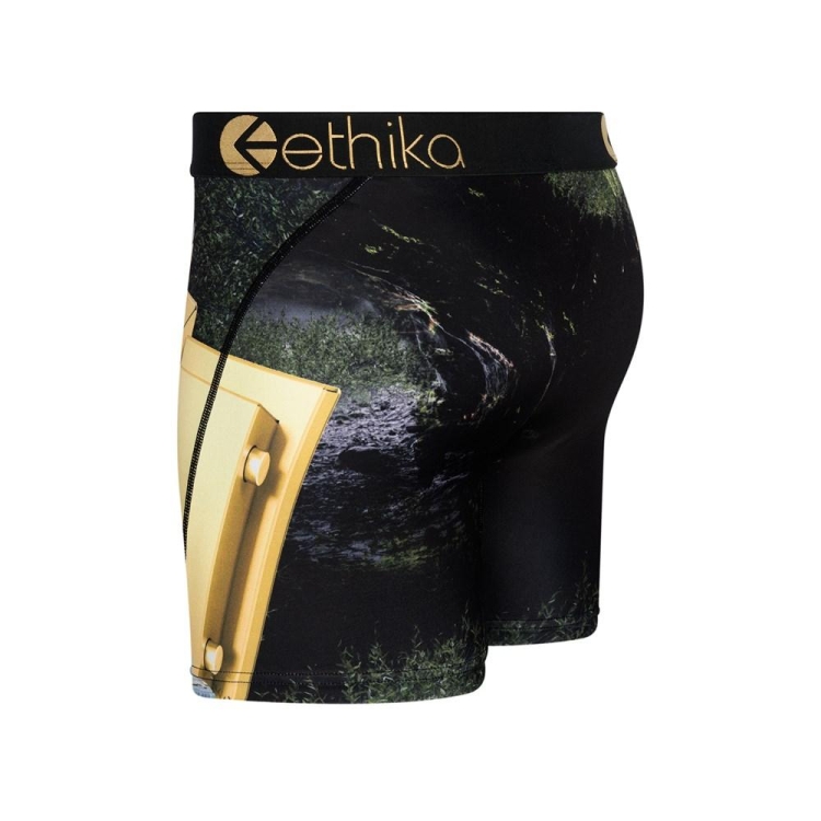 Ethika Lions Den Mid Boxers Herr Svarta | RDA572386