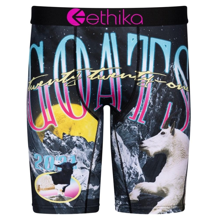 Ethika Los Goats Staple Underwear Herr Marinblå | LBC861745