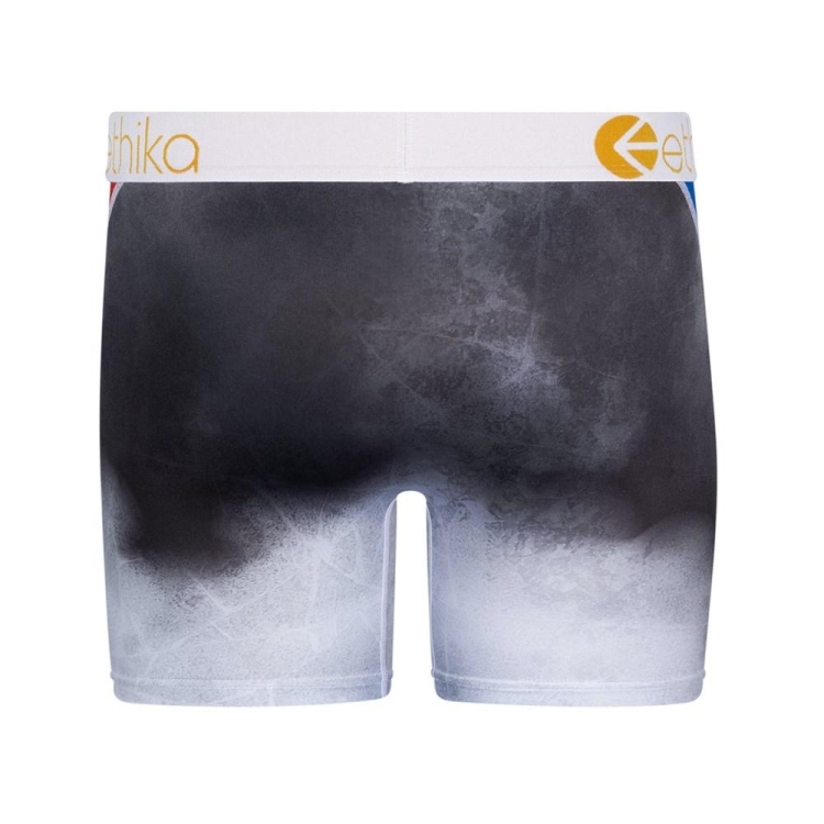 Ethika Lost Mid Boxers Herr Grå | QVA256834