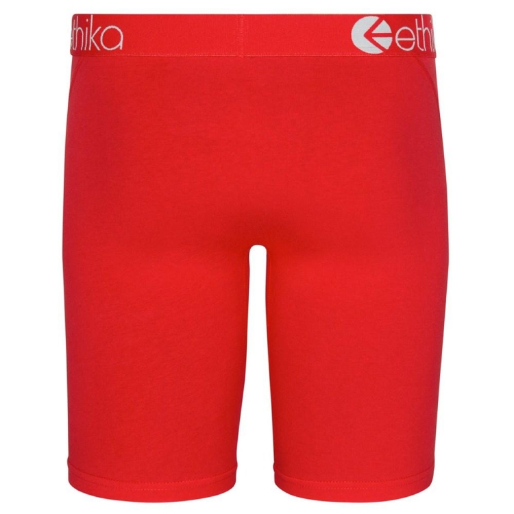 Ethika Machine Staple Underwear Herr Röda | HPV096742