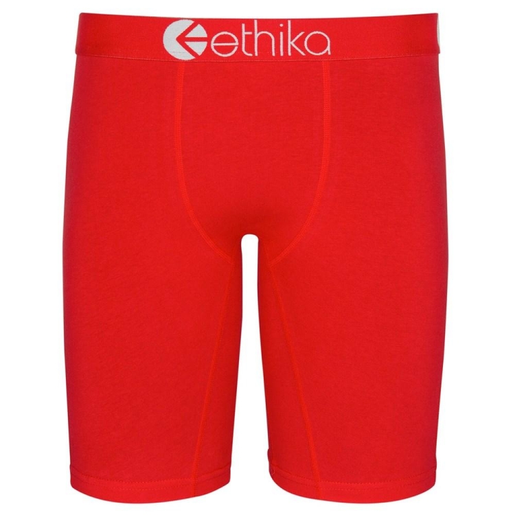 Ethika Machine Staple Underwear Herr Röda | HPV096742