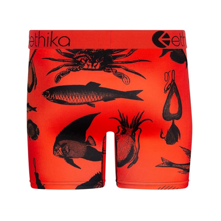 Ethika Maryland Mid Boxers Herr Orange | AIM091342