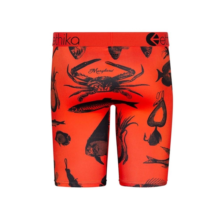 Ethika Maryland Staple Underkläder Pojke Orange | SXP417659