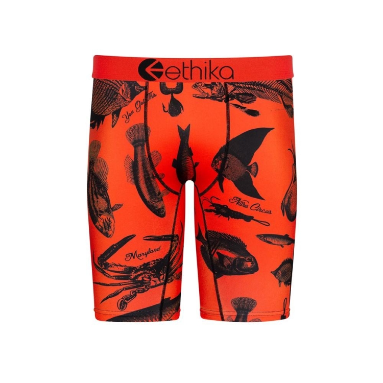 Ethika Maryland Staple Underkläder Pojke Orange | SXP417659