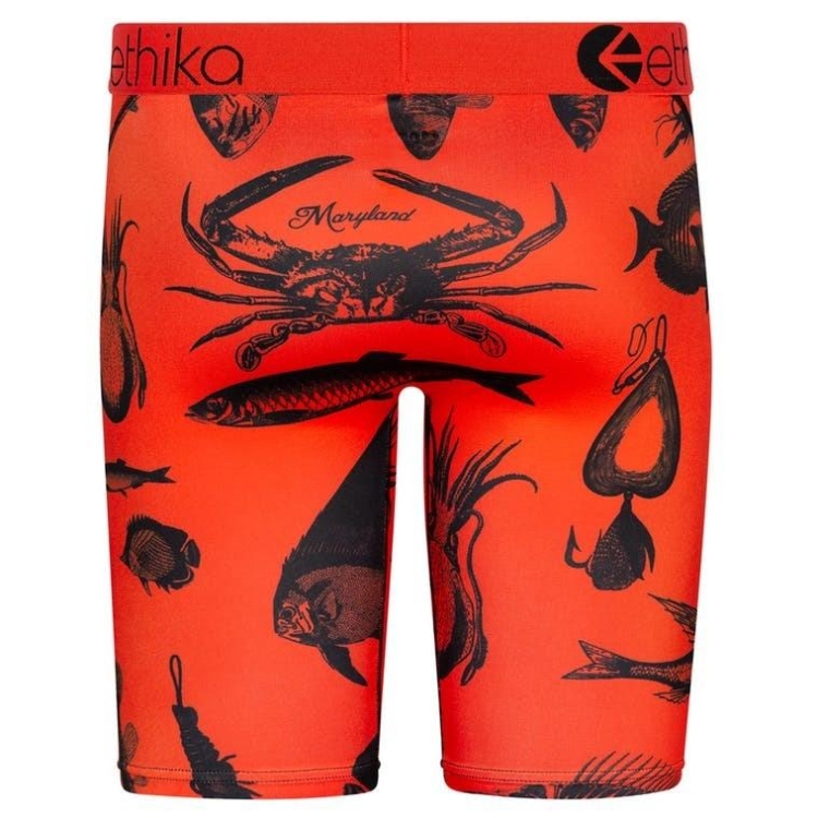 Ethika Maryland Staple Underwear Herr Orange | GZY219673