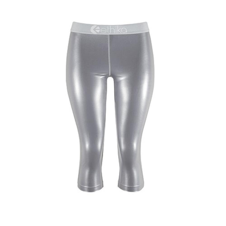 Ethika Matte 3/4 Strumpbyxor Dam Silver | XRY739541