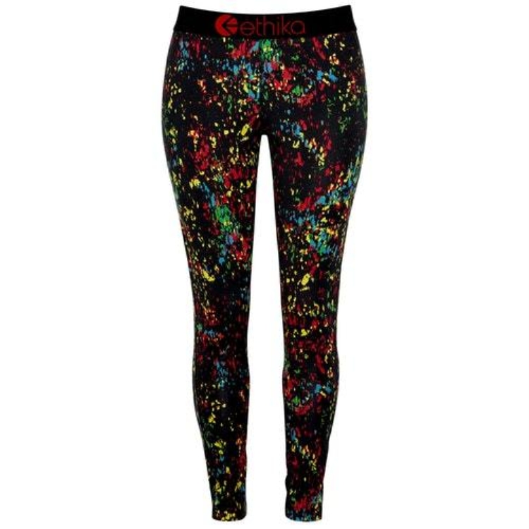 Ethika McQueen Bow Leggings Dam Olika Färger | QDL786451