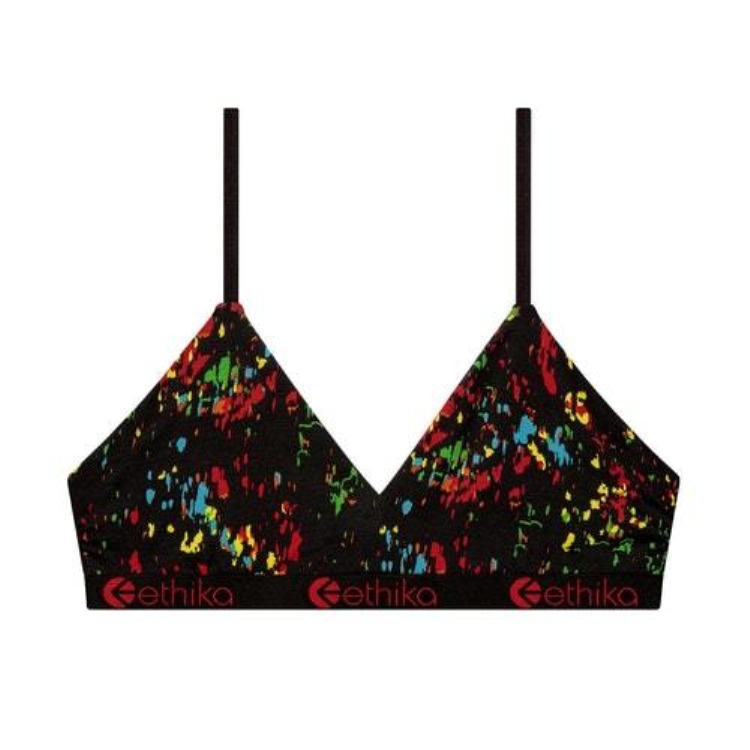 Ethika McQueen Bow V Neck Bra Dam Olika Färger | EFQ318950