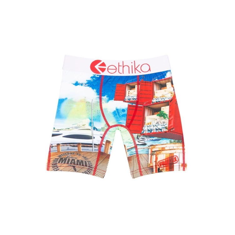 Ethika Miami Port Staple Underkläder Pojke Olika Färger | OMC769540