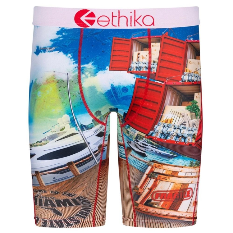 Ethika Miami Port Staple Underwear Herr Olika Färger | VZG916354