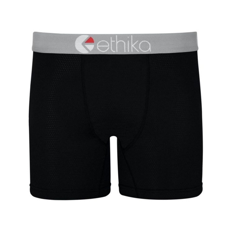 Ethika MicroMesh Mid Boxers Herr Svarta | SDB398071