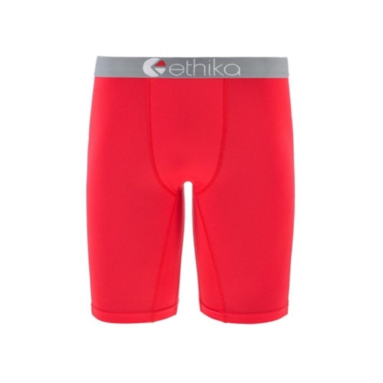 Ethika MicroMesh Staple Underkläder Pojke Röda | NKD014586