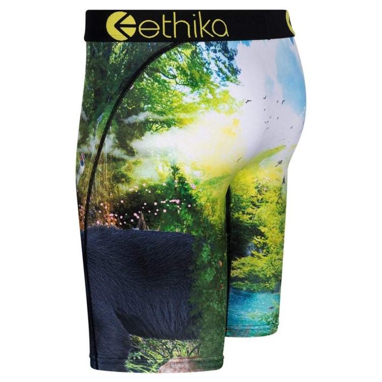 Ethika My Time Staple Underwear Herr Gröna | IUP235710