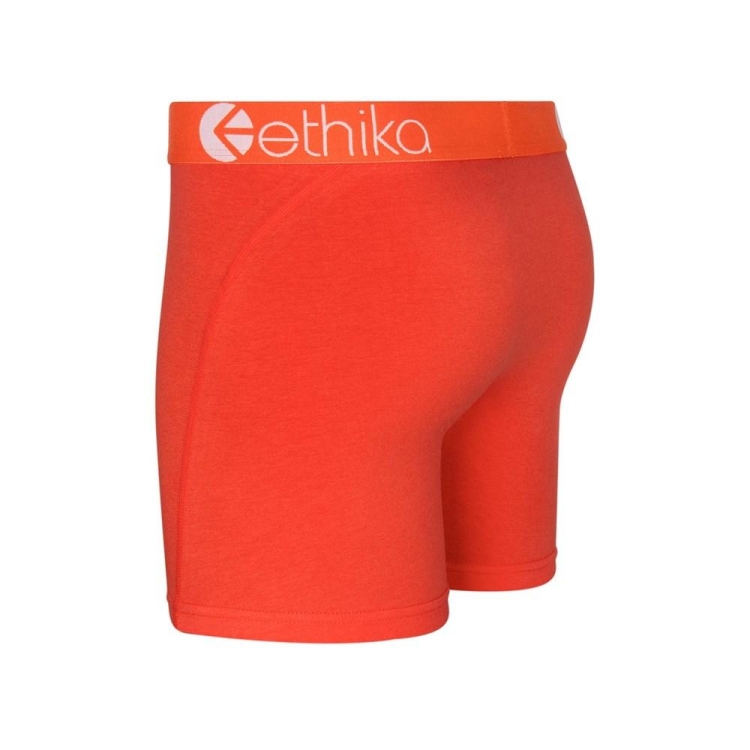 Ethika Native Mid Boxers Herr Orange | VZT395821