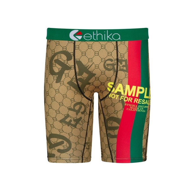 Ethika No Resale Staple Underkläder Pojke Bruna | JZF513426