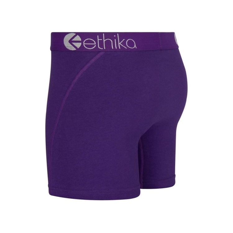 Ethika Noble Mid Boxers Herr Lila | VYE560791