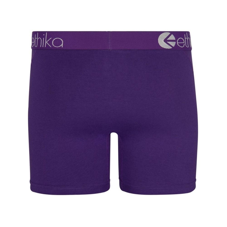 Ethika Noble Mid Boxers Herr Lila | VYE560791