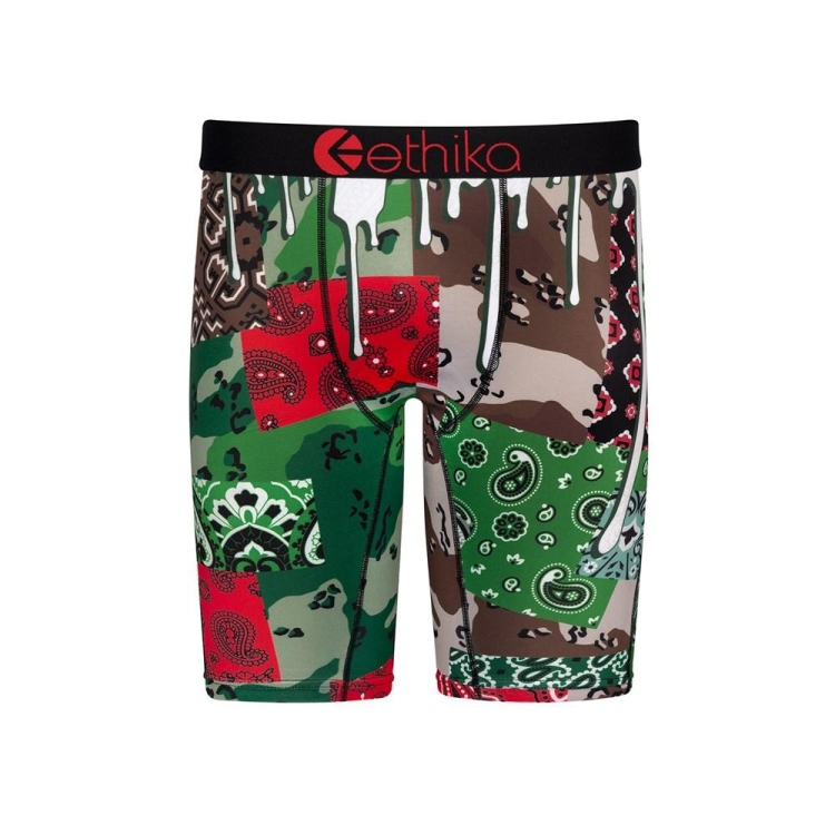 Ethika Paisley Camo Staple Underkläder Pojke Olika Färger | MLO427608