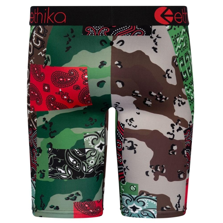 Ethika Paisley Camo Staple Underwear Herr Olika Färger | PAO623501