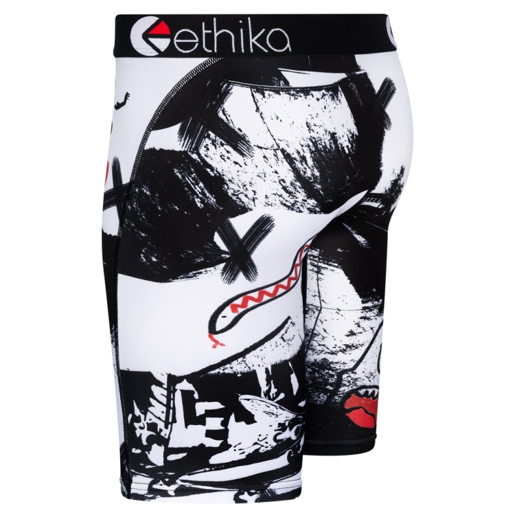 Ethika Park Tags Staple Underwear Herr Svarta Vita | NVT561784