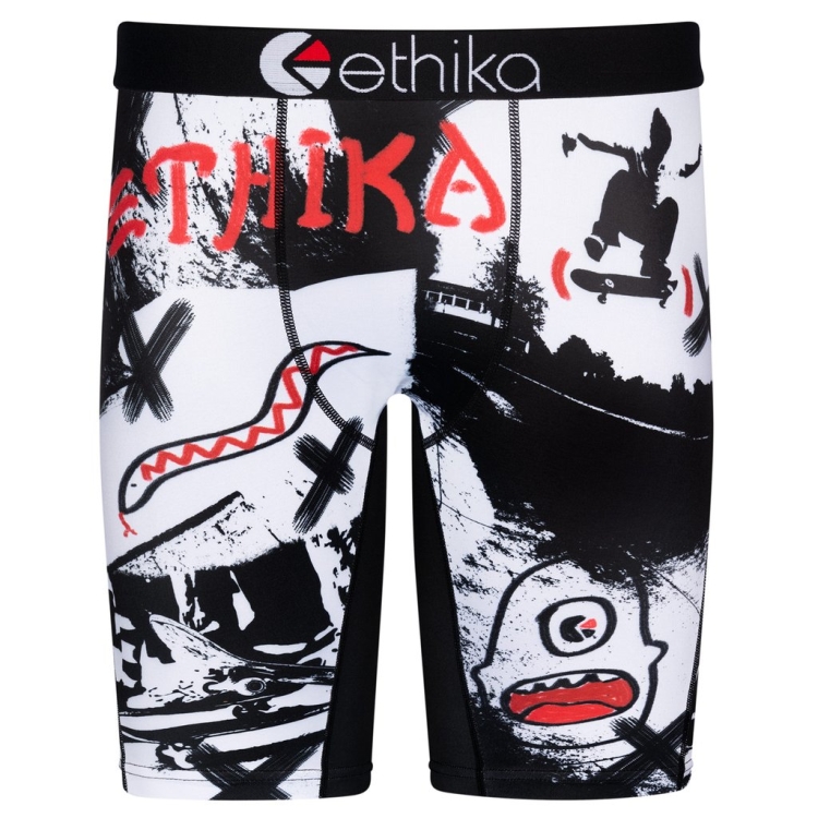 Ethika Park Tags Staple Underwear Herr Svarta Vita | NVT561784