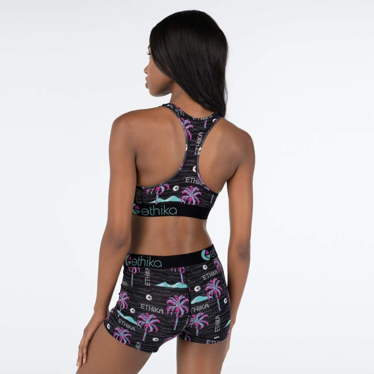 Ethika Patch Sport Bh Dam Svarta | PKD294856