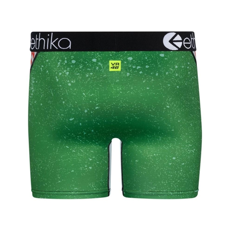 Ethika Pizza Rossi Mid Boxers Herr Gröna Vita | KCT984357