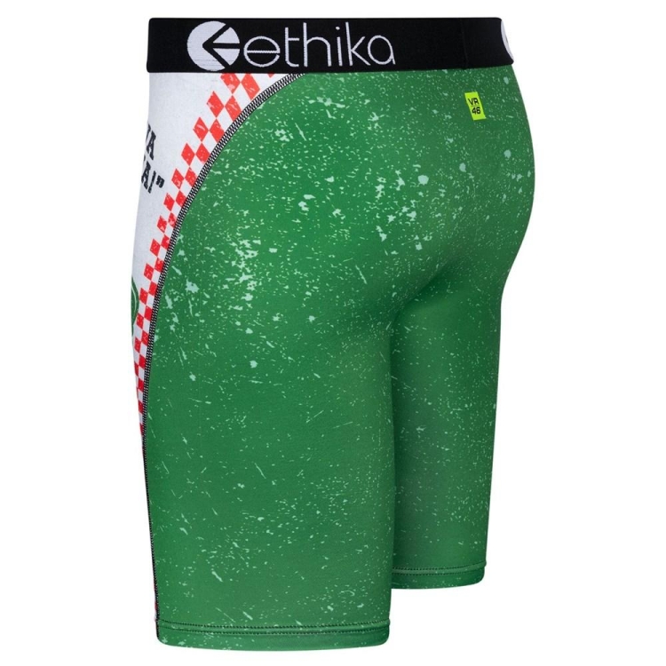 Ethika Pizza Rossi Staple Underwear Herr Gröna Vita | JTH467815