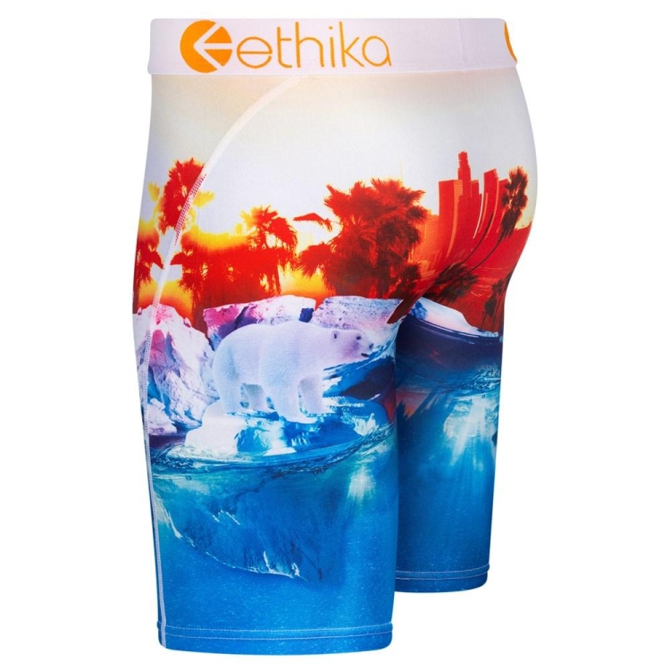 Ethika Polar World Staple Underwear Herr Blå Röda | WLY709462