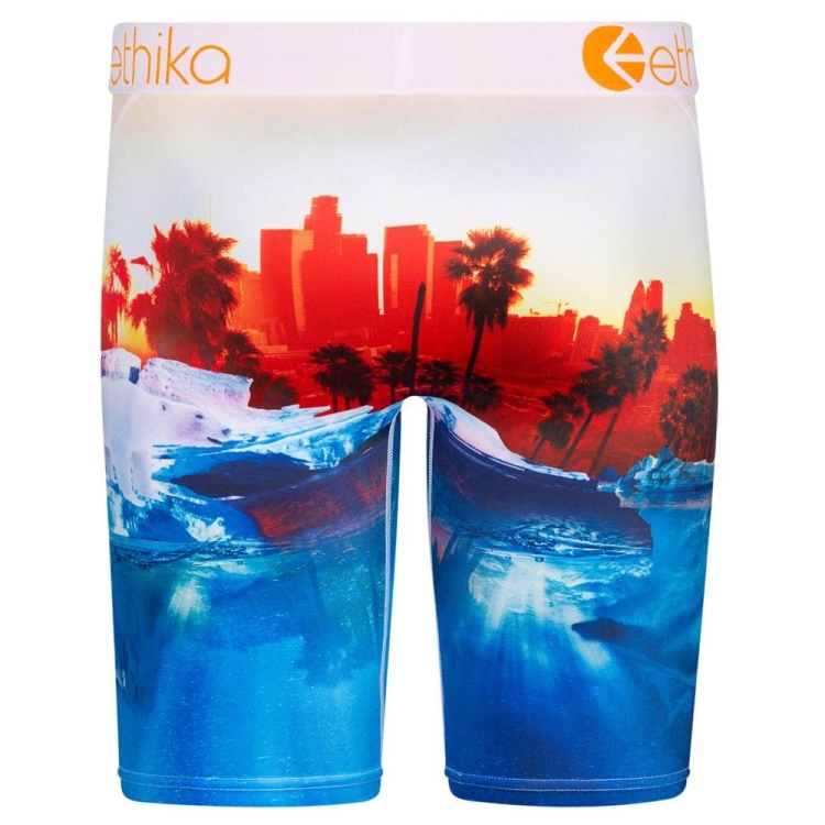 Ethika Polar World Staple Underwear Herr Blå Röda | WLY709462