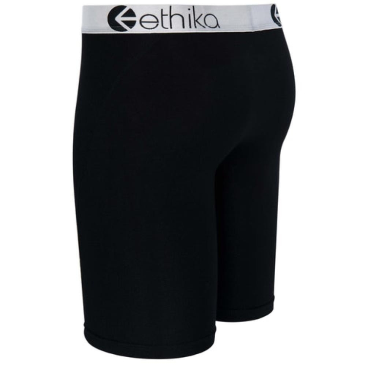 Ethika Premium Modal Silver Lurex Staple Underwear Herr Svarta | FWH624970