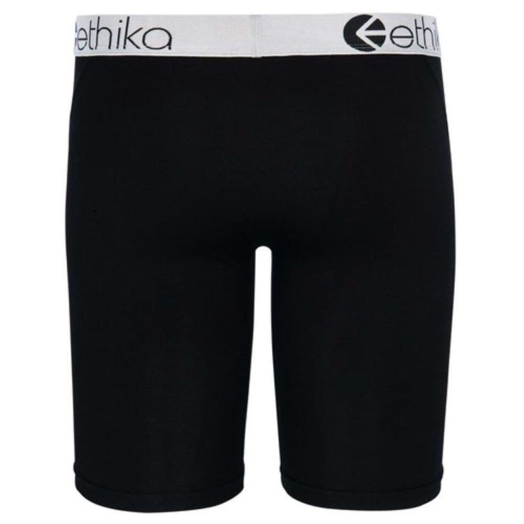 Ethika Premium Modal Silver Lurex Staple Underwear Herr Svarta | FWH624970