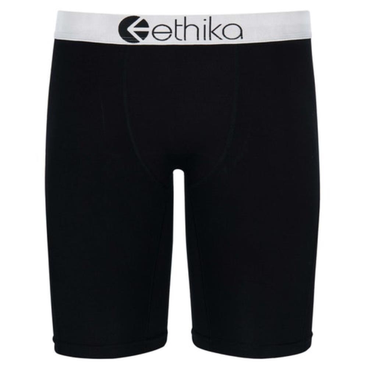 Ethika Premium Modal Silver Lurex Staple Underwear Herr Svarta | FWH624970