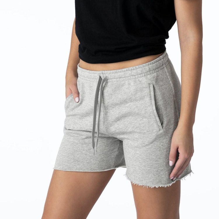 Ethika Raw Edge Shorts Dam Grå | DLT415023