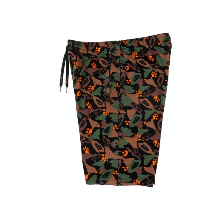 Ethika Raw Edge Shorts Pojke Camouflage | GRQ073925