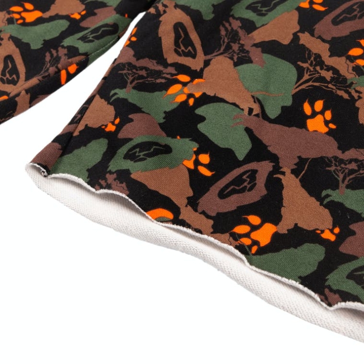 Ethika Raw Edge Shorts Pojke Camouflage | GRQ073925