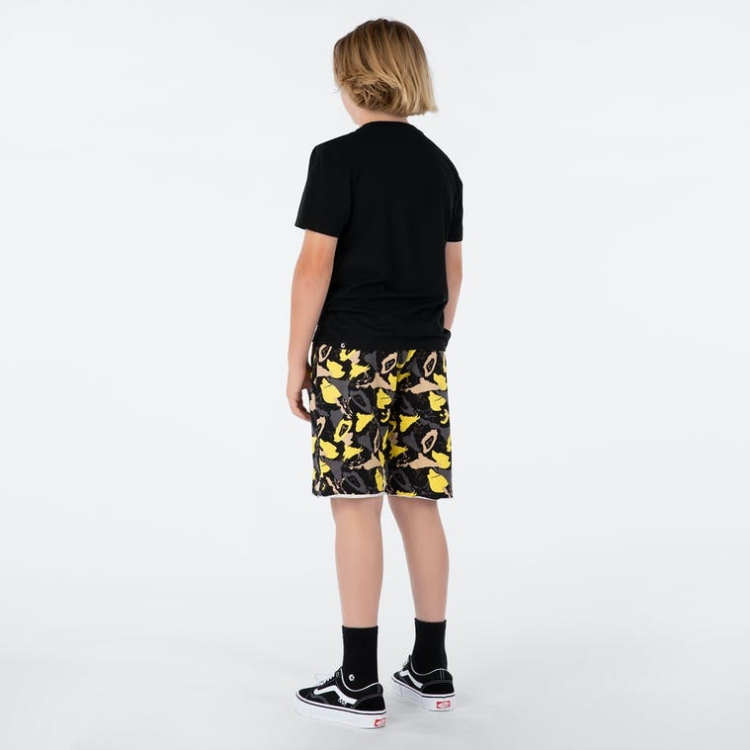 Ethika Raw Edge Shorts Pojke Gula Grå | XIH073682