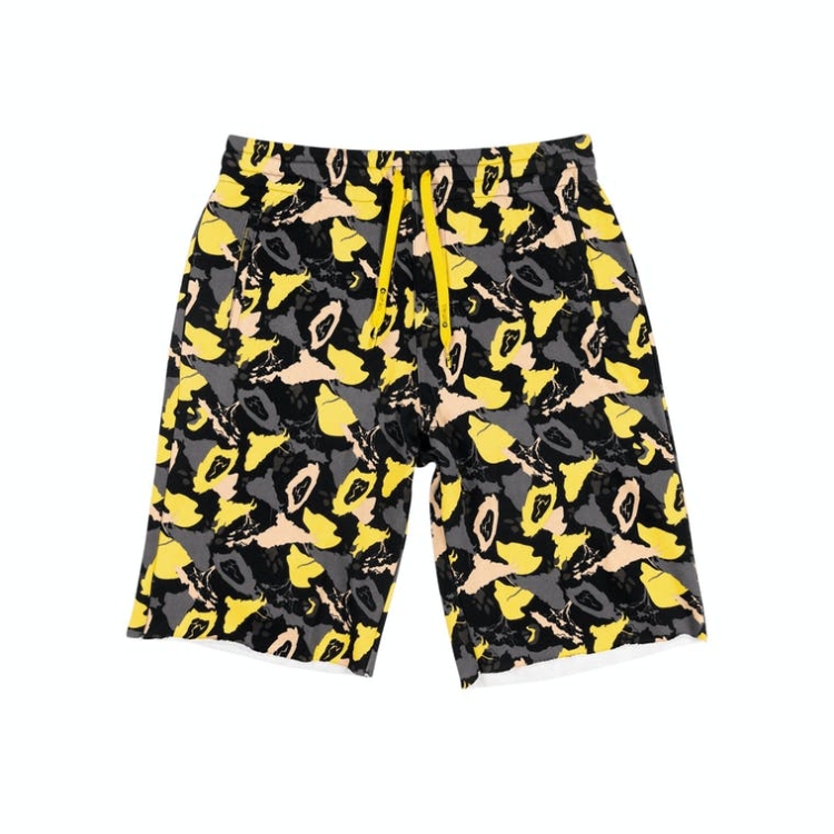 Ethika Raw Edge Shorts Pojke Gula Grå | XIH073682